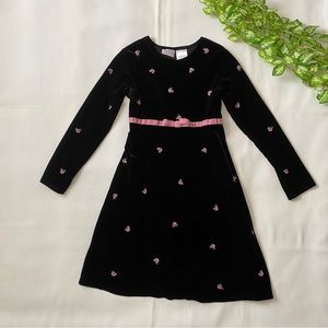 Blueberi Boulevard Velvet Formal Dress